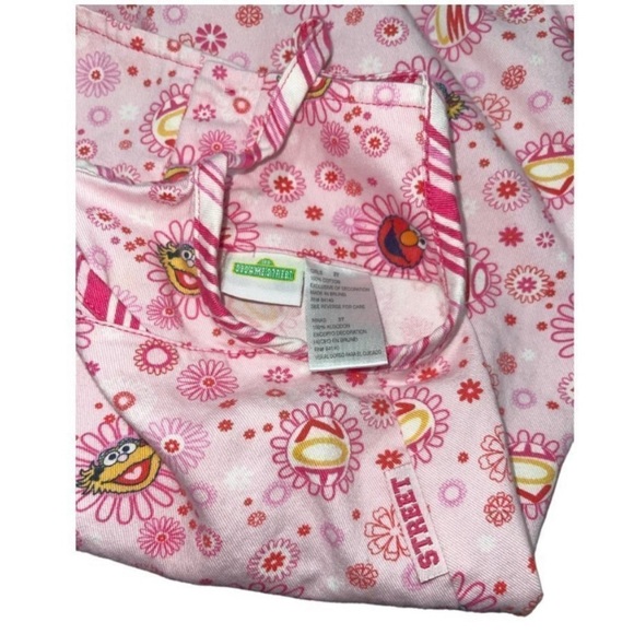 Vintage Sesame Street Elmo & Zoe Toddler Tank Dress - Picture 5 of 6